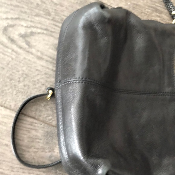 Coach black leather crossbody bag - Picture 4 of 7